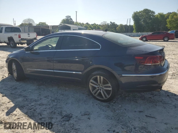 2013 Volkswagen CC Lux with VIN WVWRP7AN1DE510002, listed as a Copart auction lot 52329775 with 92,891 mi miles and Salvage Title. Bid and sale history available at carsss.com. Image 2.