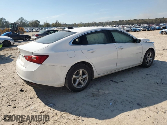 2018 Chevrolet Malibu LS with VIN 1G1ZB5ST9JF213851, listed as a Copart auction lot 49212805 with 179,252 mi miles and Salvage Title. Bid and sale history available at DreamBid. Image 3.