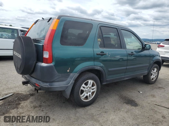 2002 Honda CR-V EX with VIN JHLRD78812C028697, listed as a Copart auction lot 65369455 with 129,041 mi miles and Salvage title. Bid and sale history available at DreamBid. Image 3.