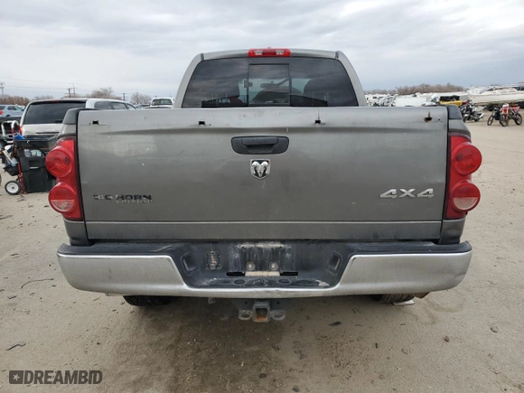 2007 Dodge Ram 1500 SLT with VIN 1D7HU18N37S262659, listed as a Copart auction lot 86175154 with 240,501 mi miles and Salvage Title. Bid and sale history available at carsss.com. Image 6.