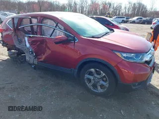 2018 Honda CR-V EX-L with VIN 2HKRW2H89JH660523, listed as a IAAI auction lot 41877280 with 51,261 mi miles. Bid and sale history available at carsss.com. Image 1.