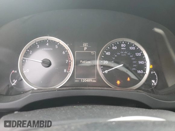 2014 Lexus IS 250 with VIN JTHBF1D28E5039162, listed as a Copart auction lot 62183525 with 120,489 mi miles and Salvage title. Bid and sale history available at DreamBid. Image 9.