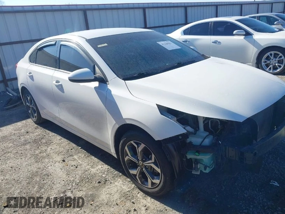 2019 Kia Forte LXS with VIN 3KPF24AD0KE094596, listed as a IAAI auction lot 41166967 with 87,665 mi miles. Bid and sale history available at carsss.com. Image 1.