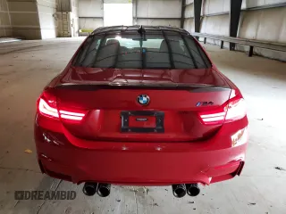 2018 BMW M4 with VIN WBS4Y9C51JAG66930, listed as a Copart auction lot 57155874 with 31,727 mi miles. Bid and sale history available at carsss.com. Image 6.