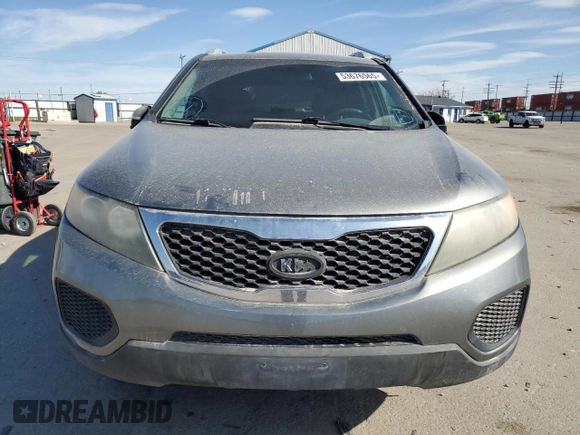 2011 Kia Sorento LX with VIN 5XYKTDA28BG169624, listed as a Copart auction lot 53676565 with 147,478 mi miles and Salvage Title. Bid and sale history available at carsss.com. Image 5.