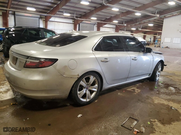2011 Saab 9-5 Turbo4 with VIN YS3GN4AR4B4002407, listed as a Copart auction lot 45493675 with 212,299 mi miles and Clean Title. Bid and sale history available at carsss.com. Image 3.