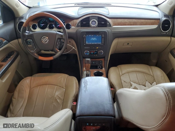 2012 Buick Enclave Premium with VIN 5GAKRDED4CJ287778, listed as a Copart auction lot 54579625 with 166,174 mi miles and Clean Title. Bid and sale history available at carsss.com. Image 8.