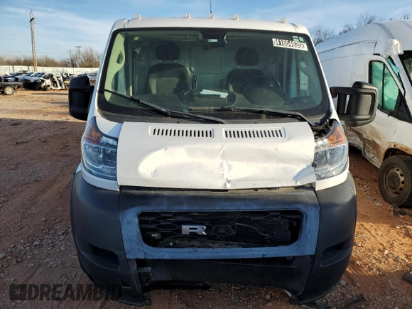 2020 Ram ProMaster Cargo with VIN 3C6TRVAGXLE147621, listed as a Copart auction lot 41654635 with Not Provided miles and Salvage Title. Bid and sale history available at DreamBid. Image 5.