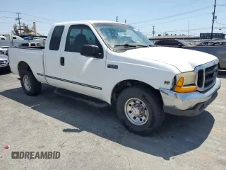 1999 Ford F-250 XL with VIN 1FTNX20L8XEB01923, listed as a Copart auction lot 65404495 with 383,297 mi miles and Salvage title. Bid and sale history available at DreamBid. Image 4.