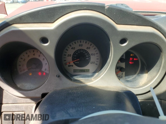 2004 Nissan Frontier XE with VIN 1N6ED29XX4C433431, listed as a Copart auction lot 48961885 with 199,673 mi miles and Salvage title. Bid and sale history available at DreamBid. Image 9.
