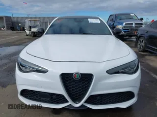 2022 Alfa Romeo Giulia Veloce with VIN ZARFAMBN9N7666124, listed as a IAAI auction lot 41583505 with 38,957 mi miles. Bid and sale history available at carsss.com. Image 12.