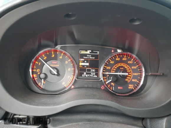 2017 Subaru WRX STI Limited with VIN JF1VA2Y62H9839197, listed as a Copart auction lot 85017724 with 79,774 mi miles and Salvage Title. Bid and sale history available at carsss.com. Image 9.