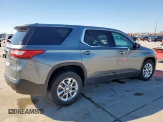 2021 Chevrolet Traverse LS with VIN 1GNERFKW9MJ150468, listed as a Copart auction lot 45326615 with 64,980 mi miles and Clean Title. Bid and sale history available at carsss.com. Image 3.