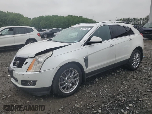2013 Cadillac SRX Performance Collection with VIN 3GYFNHE34DS597871, listed as a Copart auction lot 56470795 with 208,504 mi miles and Salvage title. Bid and sale history available at DreamBid. Image 1.