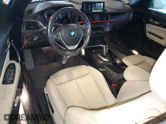 2020 BMW 2 Series 230i with VIN WBA2M7C04L7E23712, listed as a Copart auction lot 86177604 with 50,961 mi miles and Salvage Title. Bid and sale history available at carsss.com. Image 8.