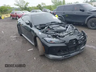2022 BMW M4 Competition xDrive с VIN WBS43AZ04NCJ24059, выставлен на аукционе IAAI как лот 42182813 с пробегом 27 682 миль миль и . История ставок и продаж доступна на DreamBid. Изображение 1.