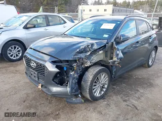 2021 Hyundai Kona SEL with VIN KM8K22AA1MU661195, listed as a IAAI auction lot 41348313 with 46,236 mi miles. Bid and sale history available at carsss.com. Image 17.