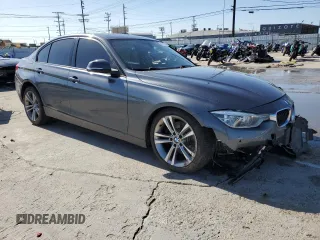2016 BMW 3 Series 330e iPerformance with VIN WBA8E1C54GK479682, listed as a Copart auction lot 45967824 with 92,025 mi miles. Bid and sale history available at carsss.com. Image 4.