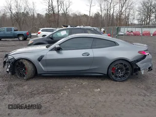 2022 BMW M4 Competition xDrive with VIN WBS43AZ00NCJ87840, listed as a IAAI auction lot 41727075 with 14,530 mi miles. Bid and sale history available at carsss.com. Image 14.