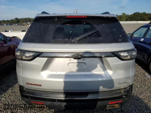2021 Chevrolet Traverse Premier with VIN 1GNERKKW3MJ155397, listed as a Copart auction lot 73786784 with 64,261 mi miles and Non Repairable. Bid and sale history available at carsss.com. Image 6.