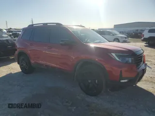 2024 Honda Passport Black Edition with VIN 5FNYF8H8XRB001214, listed as a Copart auction lot 87203914 with 23,124 mi miles and Salvage title. Bid and sale history available at DreamBid. Image 4.