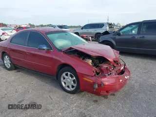 2003 Mercury Sable GS with VIN 1MEFM50U33A625231, listed as a IAAI auction lot 41857517 with 187,596 mi miles and . Bid and sale history available at carsss.com. Image 1.