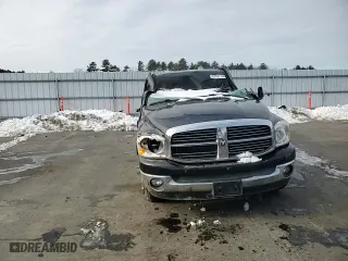 2008 Dodge Ram 1500 SLT with VIN 1D7HU18268S525251, listed as a Copart auction lot 87491164 with 0 mi miles and Salvage Title. Bid and sale history available at carsss.com. Image 10.