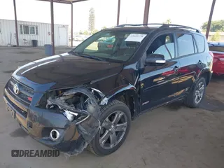 2009 Toyota RAV4 Sport with VIN JTMBK32V795081561, listed as a IAAI auction lot 42644178 with 196,491 mi miles and . Bid and sale history available at DreamBid. Image 2.