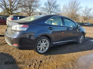 2010 Lexus HS 250h with VIN JTHBB1BA6A2020658, listed as a Copart auction lot 89001325 with 164,075 mi miles and Salvage Title. Bid and sale history available at DreamBid. Image 3.