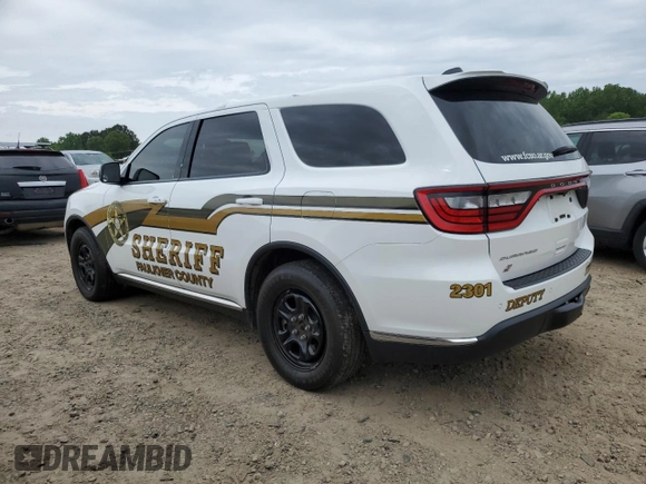 2023 Dodge Durango Pursuit with VIN 1C4RDJFG2PC567874, listed as a Copart auction lot 54145945 with 28,828 mi miles and Clean title. Bid and sale history available at DreamBid. Image 2.