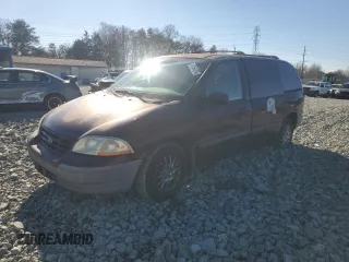 2000 Ford Windstar LX with VIN 2FMZA5145YBA32743, listed as a Copart auction lot 41564265 with 139,713 mi miles and Salvage Title. Bid and sale history available at carsss.com. Image 1.