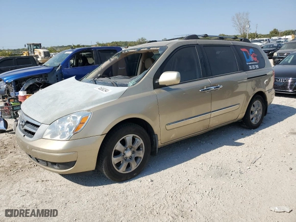 2008 Hyundai Entourage GLS with VIN KNDMC233686052915, listed as a Copart auction lot 74689294 with 231,848 mi miles and Salvage Title. Bid and sale history available at carsss.com. Image 1.