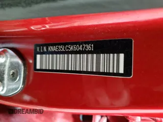 2019 Kia Stinger GT with VIN KNAE35LC5K6047361, listed as a Copart auction lot 48106325 with 130,584 mi miles and Salvage Title. Bid and sale history available at DreamBid. Image 13.