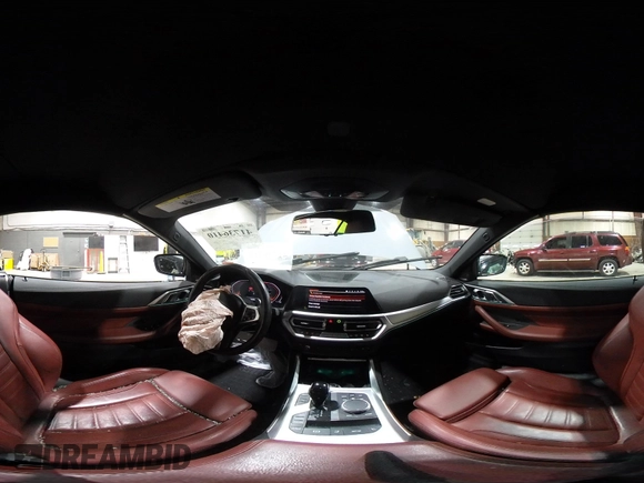 2023 BMW 4 Series 430i xDrive with VIN WBA43AT02PCM45372, listed as a IAAI auction lot 41736410 with 16,695 mi miles and . Bid and sale history available at DreamBid. Image 17.