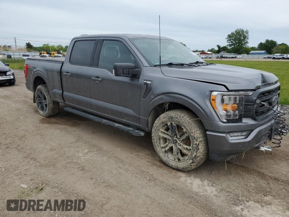 2021 Ford F-150 XL с VIN 1FTFW1E55MFB98189, выставлен на аукционе Copart как лот 58473495 с пробегом 46 648 миль миль и Списание • Salvage title. История ставок и продаж доступна на DreamBid. Изображение 4.