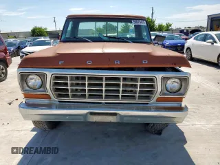 1978 Ford F-150 z VIN F14HRCG4756, wystawiony jako Copart lot #59970475 z przebiegiem 55 026 mil mil oraz Czysty tytuł • Clean title. Historia ofert i sprzedaży dostępna na DreamBid. Obrazek 5.