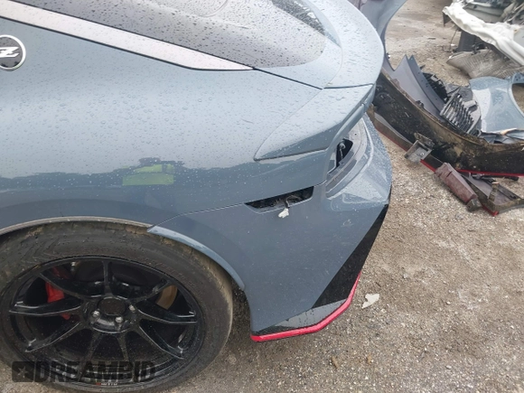 2024 Nissan Z Nismo with VIN JN1BZ4CH9RM360447, listed as a IAAI auction lot 42457597 with 9,723 mi miles and . Bid and sale history available at DreamBid. Image 20.