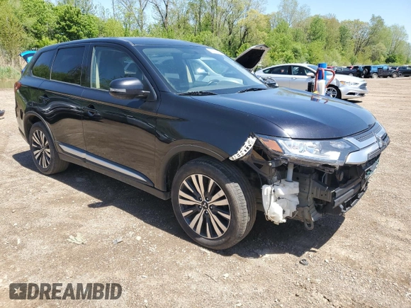 2019 Mitsubishi Outlander SE with VIN JA4AD3A34KZ049567, listed as a Copart auction lot 57341475 with 197,076 mi miles and Clean title. Bid and sale history available at DreamBid. Image 4.