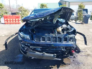 2020 Jeep Compass Trailhawk with VIN 3C4NJDDB1LT106549, listed as a IAAI auction lot 41885628 with 98,374 mi miles and . Bid and sale history available at DreamBid. Image 6.