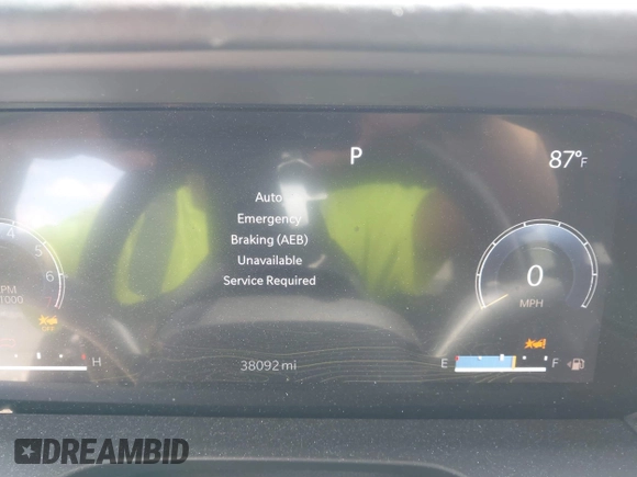 2021 Jeep Grand Cherokee Overland with VIN 1C4RJKDG2M8132417, listed as a IAAI auction lot 42108830 with 38,092 mi miles and . Bid and sale history available at DreamBid. Image 7.