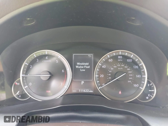 2016 Lexus ES with VIN 58ABK1GG0GU004813, listed as a IAAI auction lot 42114069 with 111,622 mi miles. Bid and sale history available at carsss.com. Image 7.