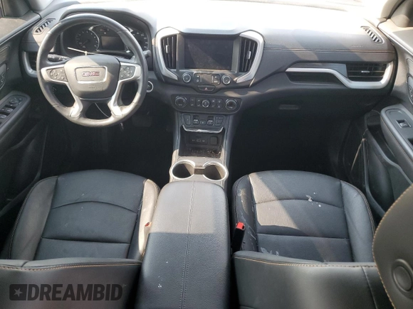 2021 GMC Terrain SLT with VIN 3GKALPEV6ML362999, listed as a Copart auction lot 59303575 with 34,979 mi miles and Salvage title. Bid and sale history available at DreamBid. Image 8.