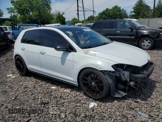 2015 Volkswagen Golf GTI Autobahn with VIN 3VW4T7AU0FM098534, listed as a Copart auction lot 59828284 with 76,420 mi miles and Salvage Title. Bid and sale history available at carsss.com. Image 4.