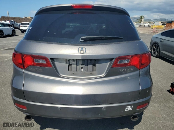 2007 Acura RDX with VIN 5J8TB182X7A015792, listed as a Copart auction lot 44230855 with 157,993 mi miles and Salvage Title. Bid and sale history available at carsss.com. Image 6.