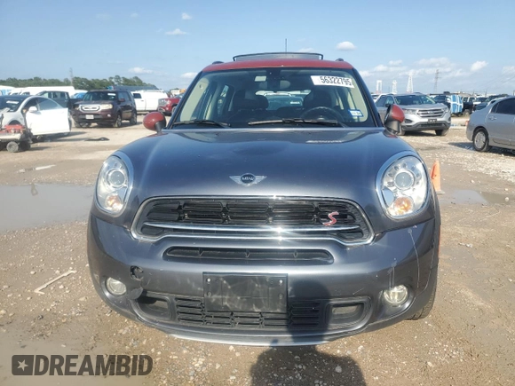 2016 MINI Countryman S with VIN WMWZC5C59GWP49628, listed as a Copart auction lot 56322795 with 52,921 mi miles and Clean Title. Bid and sale history available at DreamBid. Image 5.