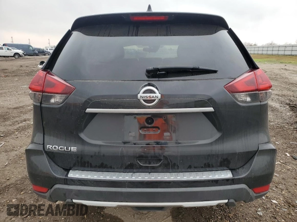 2019 Nissan Rogue S with VIN 5N1AT2MT0KC719550, listed as a Copart auction lot 44812355 with 75,674 mi miles and Salvage Title. Bid and sale history available at carsss.com. Image 6.