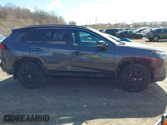 2024 Toyota RAV4 Hybrid XSE with VIN 2T3E6RFVXRW052367, listed as a IAAI auction lot 41350121 with 16,184 mi miles. Bid and sale history available at carsss.com. Image 13.