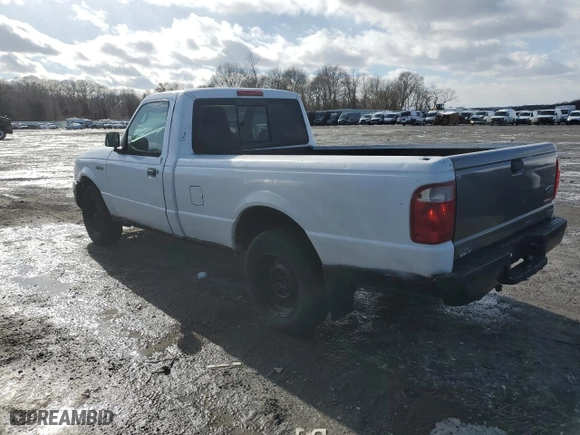 2005 Ford Ranger XL with VIN 1FTYR10U45PA93685, listed as a Copart auction lot 45665565 with 47,837 mi miles and Clean Title. Bid and sale history available at carsss.com. Image 2.