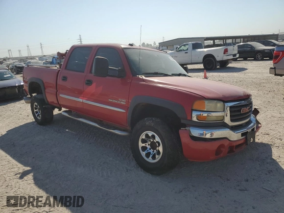 2005 GMC Sierra 2500HD SLT z VIN 1GTHK23275F841193, wystawiony jako Copart lot #75855694 z przebiegiem 288 414 mil mil oraz Szkoda całkowita • Salvage title. Historia ofert i sprzedaży dostępna na DreamBid. Obrazek 4.