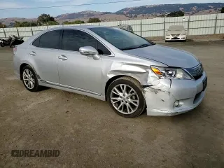 2010 Lexus HS 250h with VIN JTHBB1BA6A2031577, listed as a Copart auction lot 70838814 with 195,160 mi miles and Salvage Title. Bid and sale history available at DreamBid. Image 10.